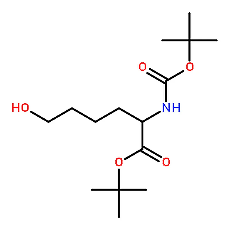 RHAWN tert-Butyl 2-((tert-butoxycarbonyl)amino)-6-hydroxyhexanoate