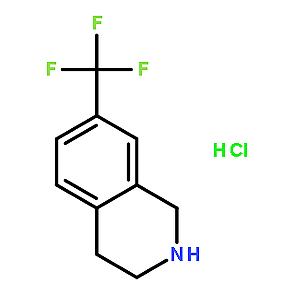 RHAWN 7-(Trifluoromethyl)-1，2，3，4-tetrahydroisoquinoline hydrochloride
