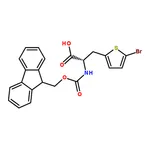 RHAWN (S)-2-((((9H-Fluoren-9-yl)methoxy)carbonyl)amino)-3-(5-bromothiophen-2-yl)propanoic acid