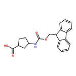 RHAWN (1R,3S)-3-((((9H-Fluoren-9-yl)methoxy)carbonyl)amino)cyclopentanecarboxylic acid
