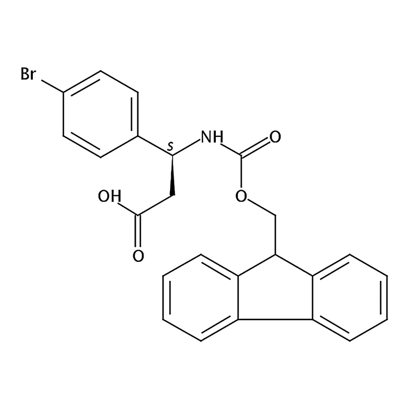 RHAWN (S)-3-((((9H-Fluoren-9-yl)methoxy)carbonyl)amino)-3-(4-bromophenyl)propanoic acid
