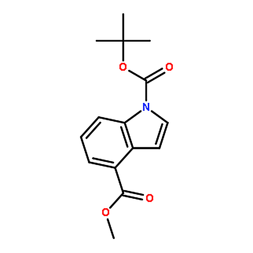 RHAWN 1-tert-Butyl 4-methyl 1H-indole-1,4-dicarboxylate