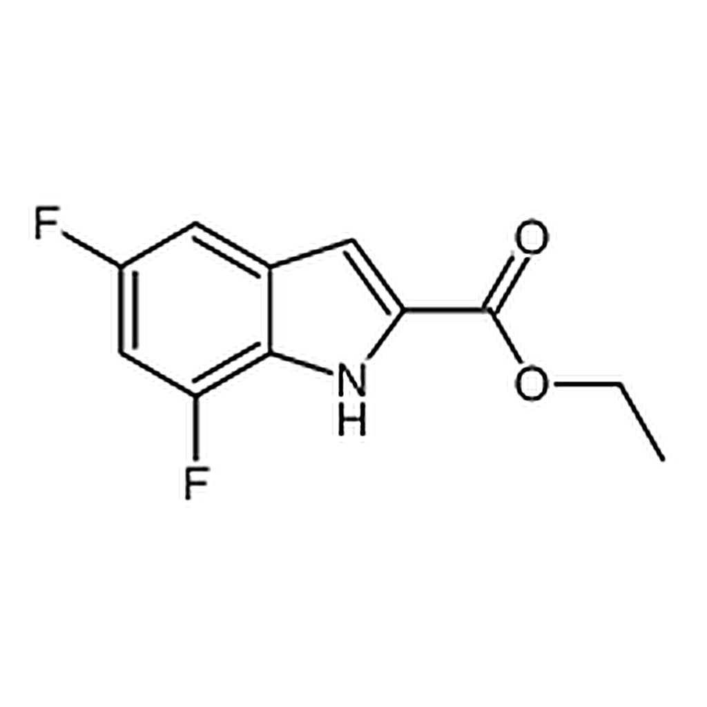 RHAWN Ethyl 5,7-difluoro-1H-indole-2-carboxylate