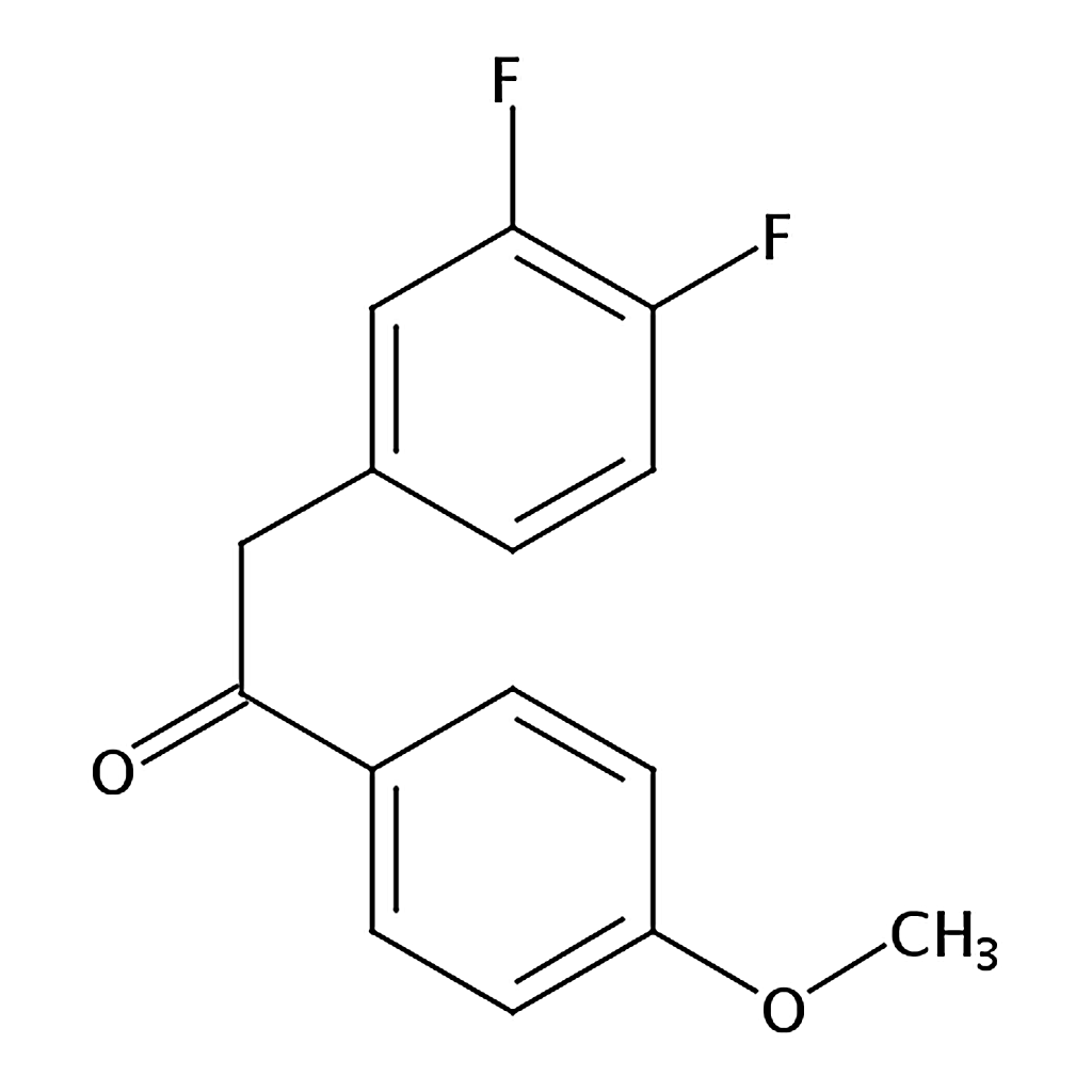 RHAWN 2-(3，4-Difluorophenyl)-1-(4-methoxyphenyl)ethan-1-one
