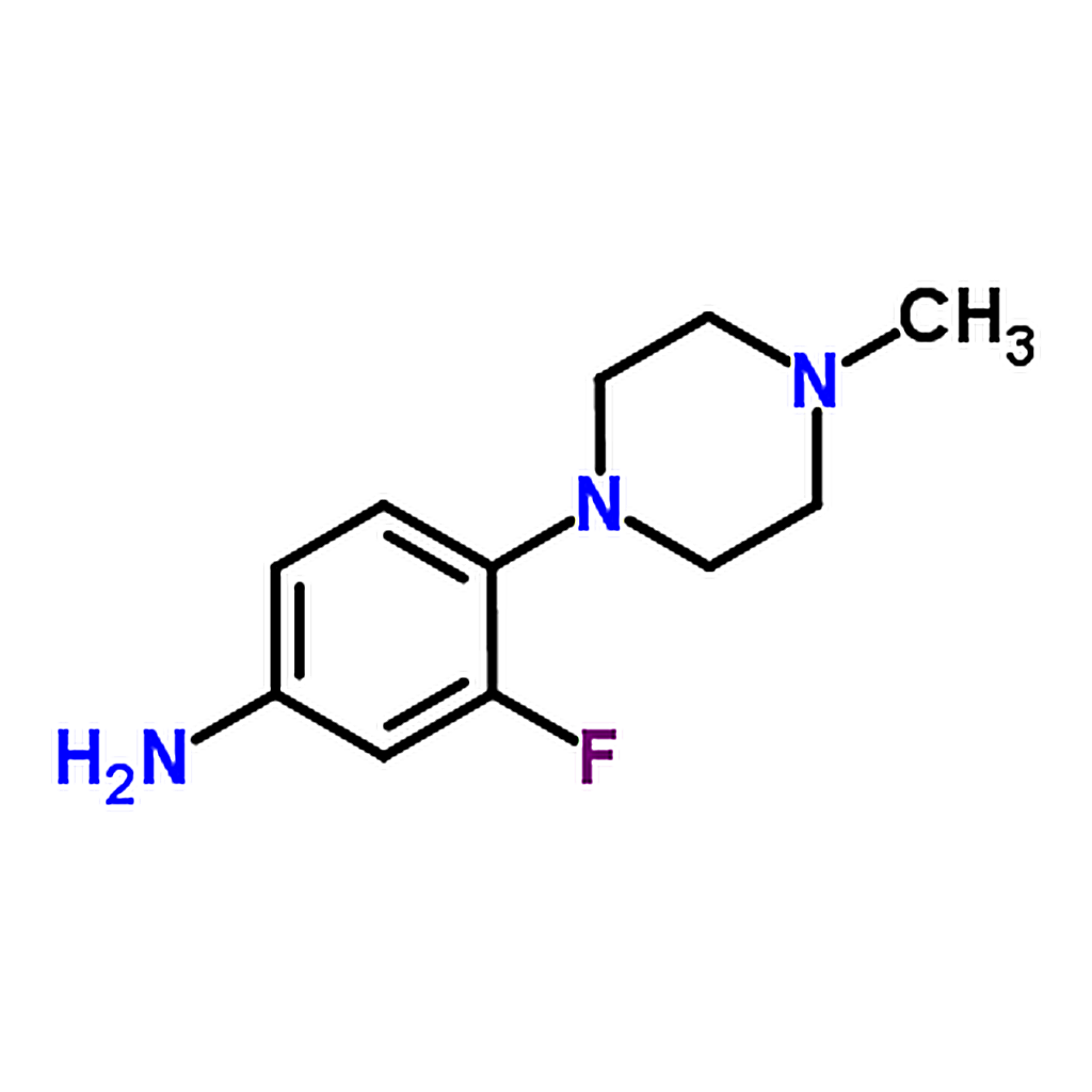 RHAWN 3-Fluoro-4-(4-methyl-1-piperazinyl)aniline