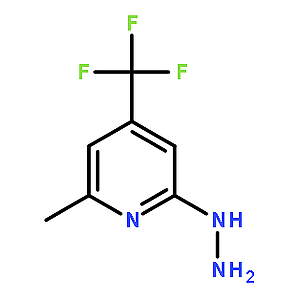 RHAWN 2-Hydrazino-6-methyl-4-(trifluoromethyl)pyridine