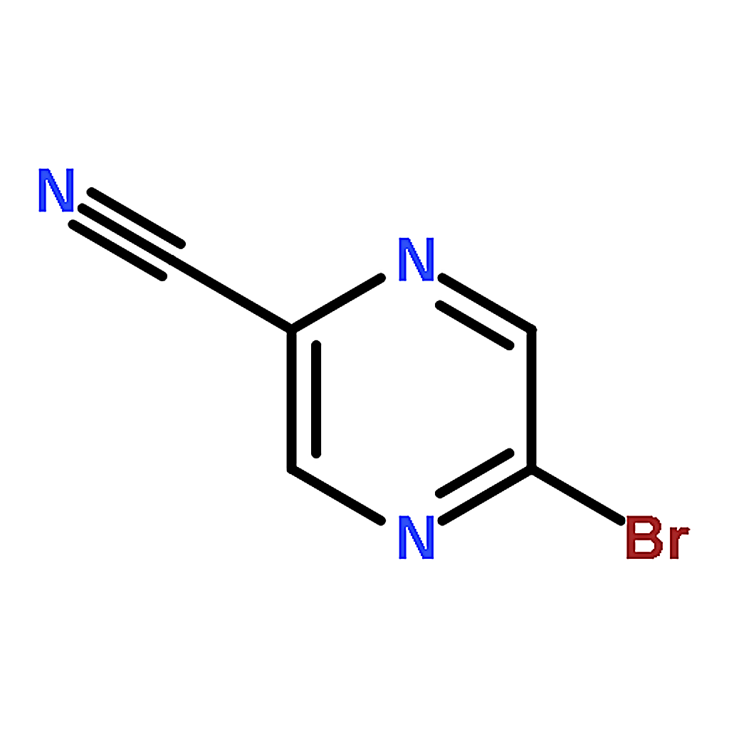 RHAWN 5-Bromopyrazine-2-carbonitrile