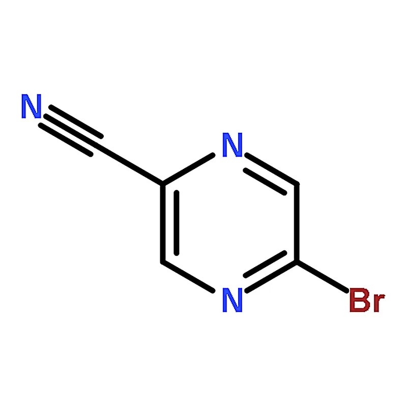 RHAWN 5-Bromopyrazine-2-carbonitrile