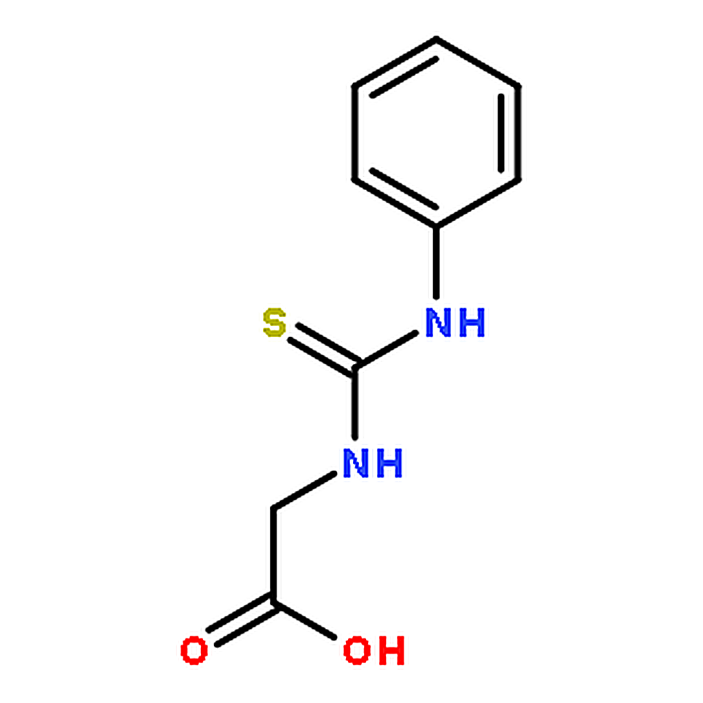 RHAWN 2-(3-Phenylthioureido)acetic acid