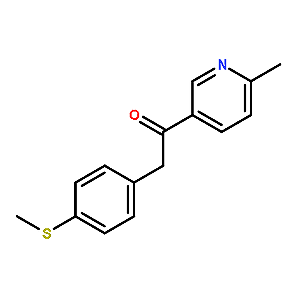 RHAWN 1-(6-Methylpyridin-3-yl)-2-(4-(methylthio)phenyl)ethanone