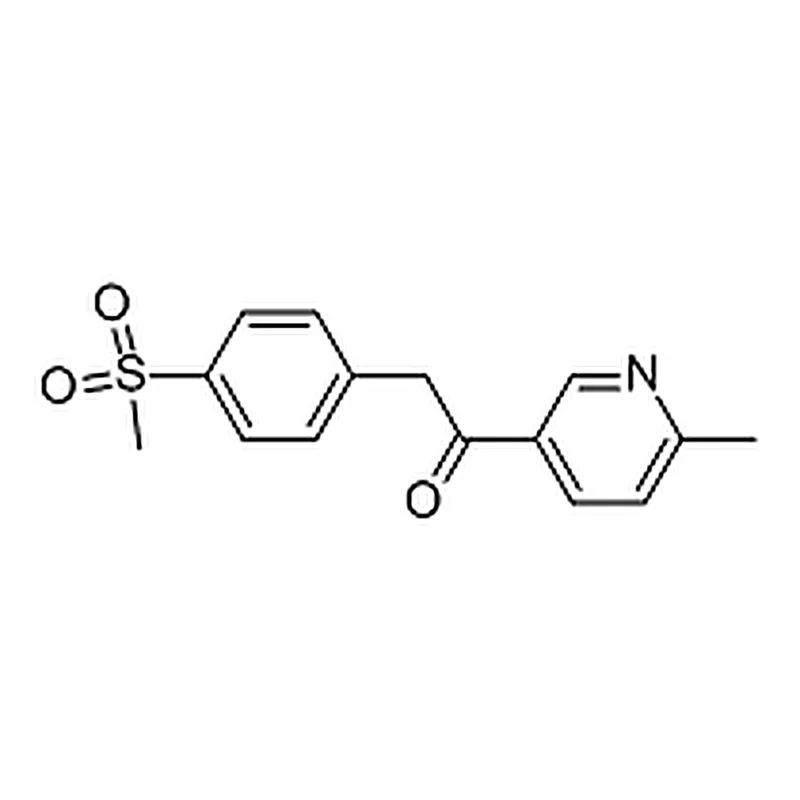 RHAWN 1-(6-methylpyridin-3-yl)-2-(4-methylsulfonylphenyl)ethanone