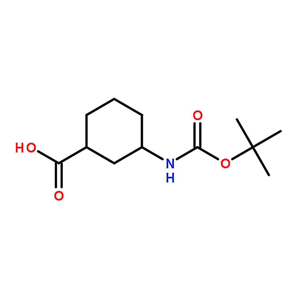 RHAWN (1S,3R)-3-((tert-butoxycarbonyl)amino)cyclohexanecarboxylic acid