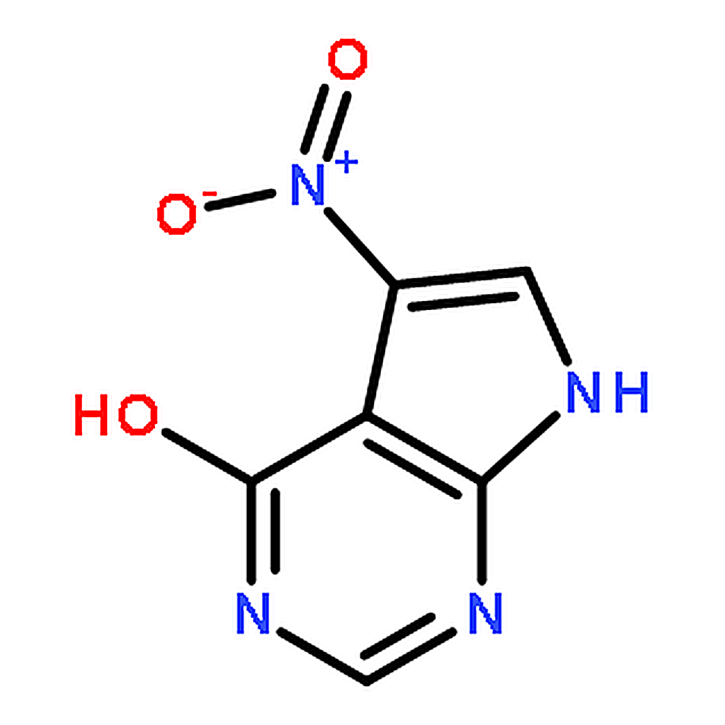 RHAWN 5-Nitro-7H-pyrrolo[2,3-d]pyrimidin-4-ol