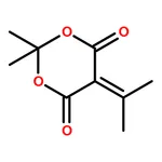 RHAWN 2,2-Dimethyl-5-(propan-2-ylidene)-1,3-dioxane-4,6-dione