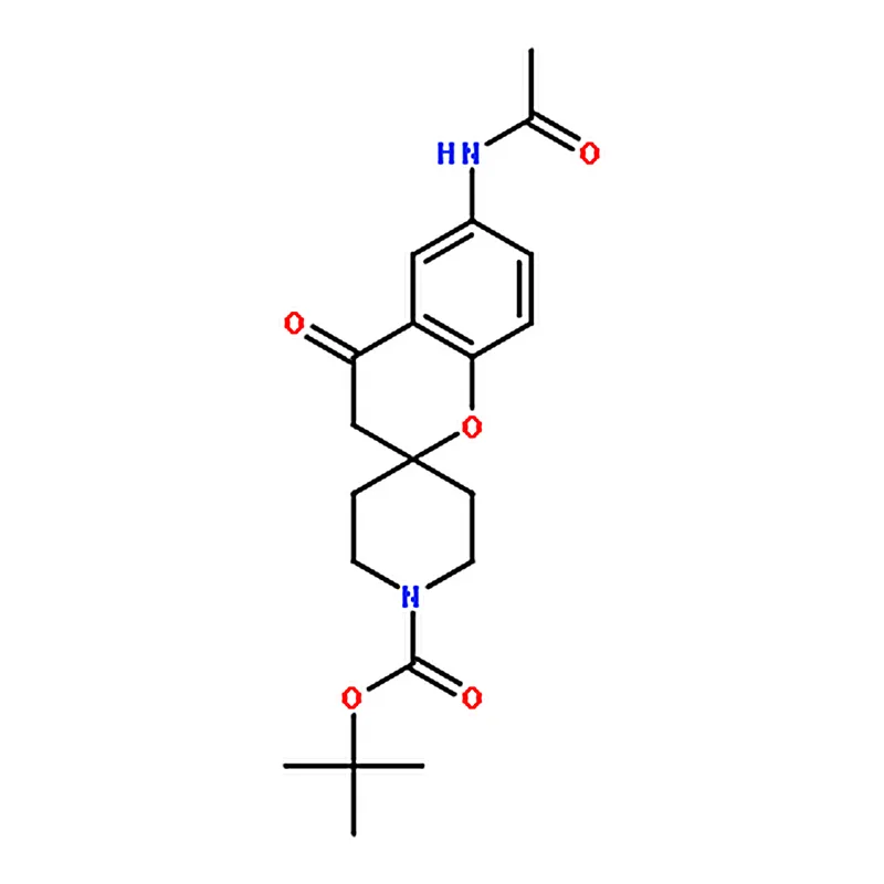 RHAWN 6-Acetylamino-4-oxo-2-spiro(N-Boc-piperidine-4-yl)-benzopyran