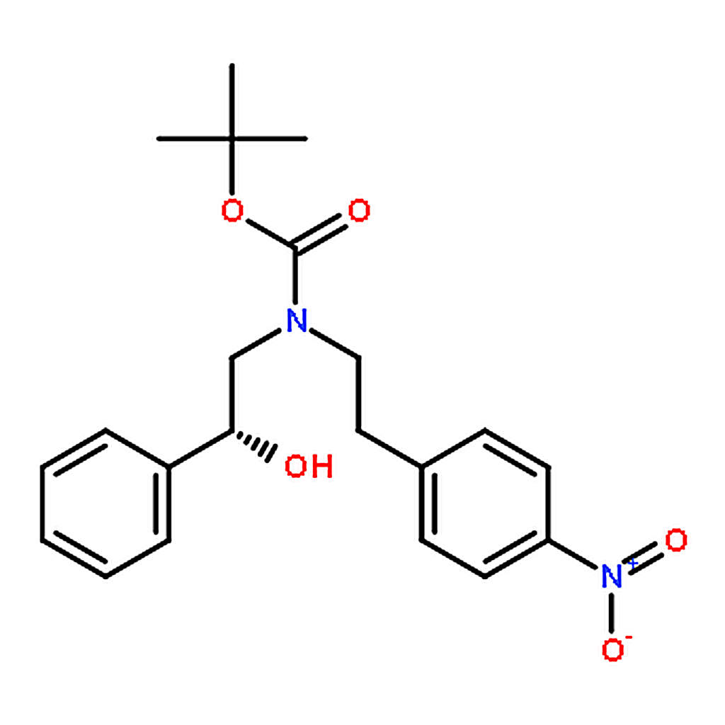 RHAWN (R)-tert-Butyl (2-hydroxy-2-phenylethyl)(4-nitrophenethyl)carbamate
