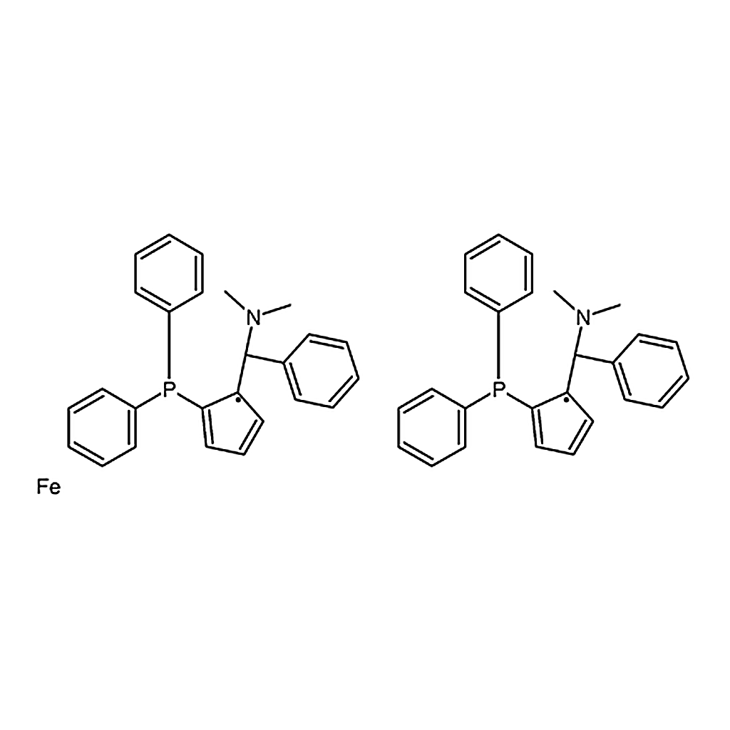 RHAWN (2S,2'S)-1,1'-Bis[(S)-(dimethylamino)phenylmethyl]-2,2'-bis(diphenylphosphino)ferrocene