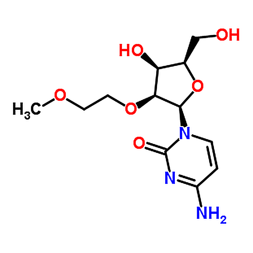 RHAWN 4-Amino-1-((2R,3R,4R,5R)-4-hydroxy-5-(hydroxymethyl)-3-(2-methoxyethoxy)tetrahydrofuran-2-yl
