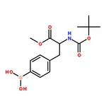 RHAWN (S)-(4-(2-((tert-Butoxycarbonyl)amino)-3-methoxy-3-oxopropyl)phenyl)boronic acid