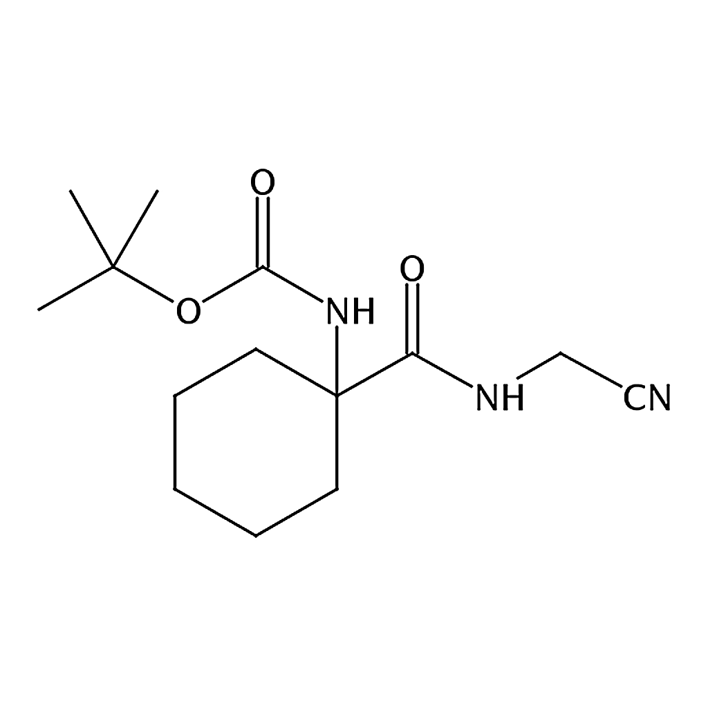 RHAWN tert-Butyl (1-((cyanomethyl)carbamoyl)cyclohexyl)carbamate