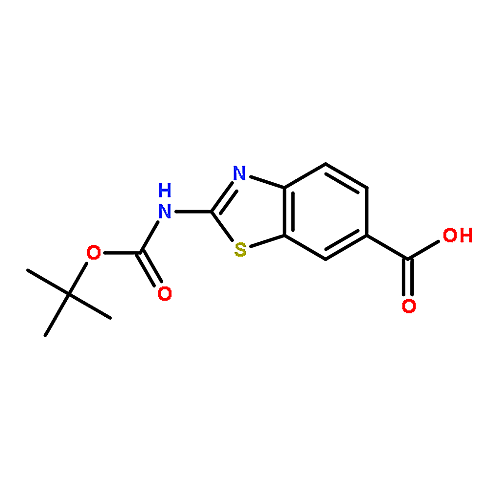RHAWN 2-((tert-Butoxycarbonyl)amino)benzo[d]thiazole-6-carboxylic acid