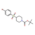 RHAWN 4-(4-BROMO-BENZENESULFONYL)-PIPERIDINE-1-CARBOXYLIC ACID TERT-BUTYL ESTER