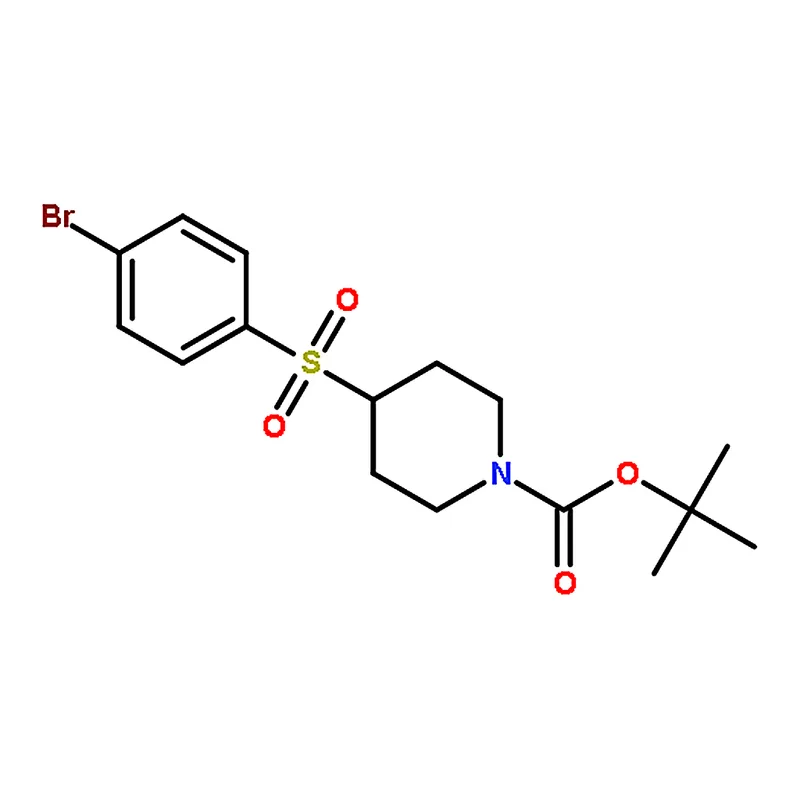 RHAWN 4-(4-BROMO-BENZENESULFONYL)-PIPERIDINE-1-CARBOXYLIC ACID TERT-BUTYL ESTER