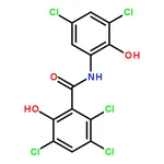 RHAWN 2,3,5-Trichloro-N-(3,5-dichloro-2-hydroxyphenyl)-6-hydroxybenzamide