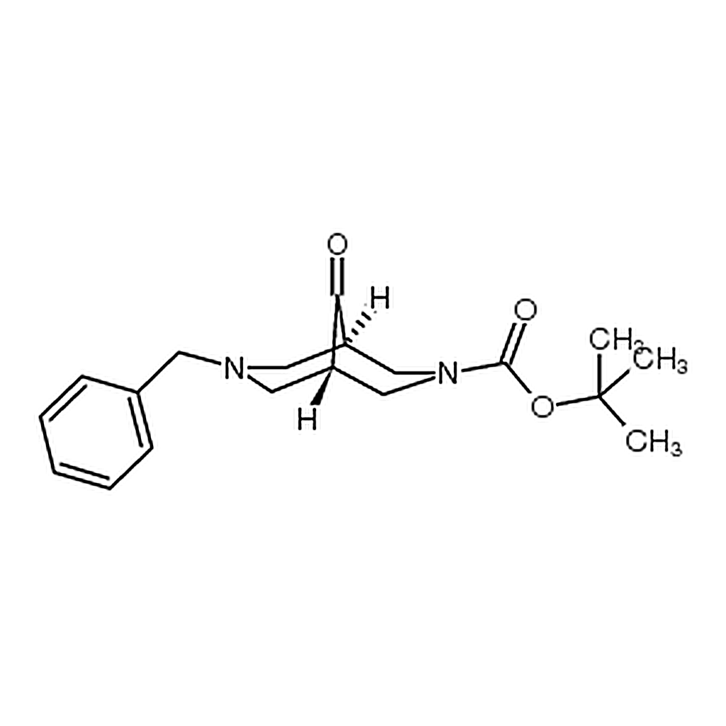 RHAWN tert-Butyl 7-benzyl-9-oxo-3,7-diazabicyclo[3.3.1]nonane-3-carboxylate