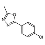 RHAWN 2-(4-chlorophenyl)-5-methyl-1,3,4-oxadiazole