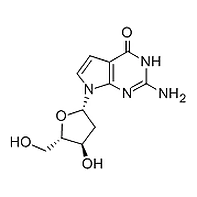 RHAWN 2-Amino-9-((2S,4R,5S)-4-hydroxy-5-(hydroxymethyl)tetrahydrofuran-2-yl)-3H-purin-6(9H)-one