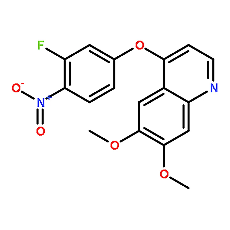 RHAWN 4-(3-Fluoro-4-nitrophenoxy)-6,7-dimethoxyquinoline