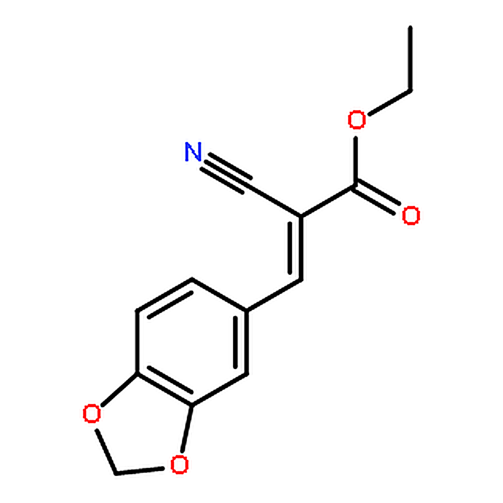 RHAWN Ethyl 3-(1，3-Benzodioxol-5-yl)-2-cyanoacrylate