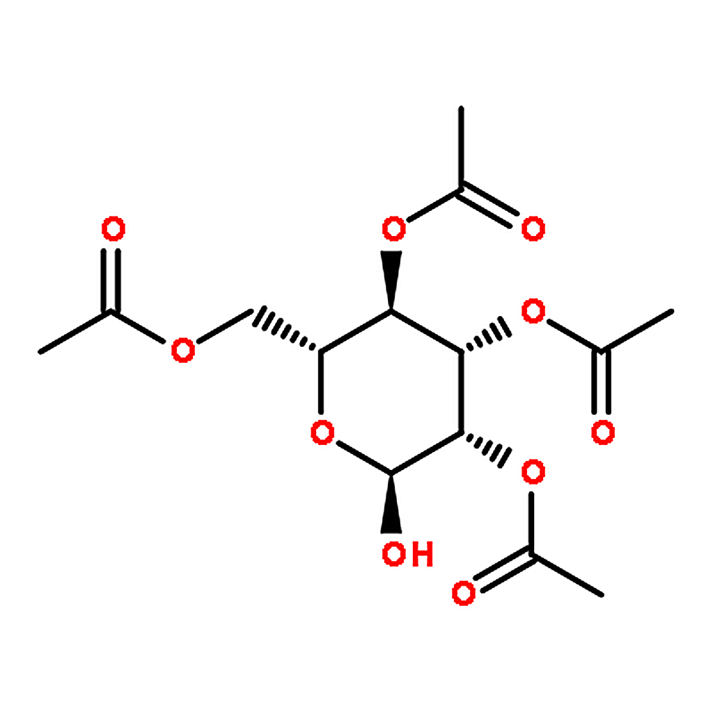 RHAWN (2R,3R,4S,5S,6S)-2-(Acetoxymethyl)-6-hydroxytetrahydro-2H-pyran-3,4,5-triyl triacetate