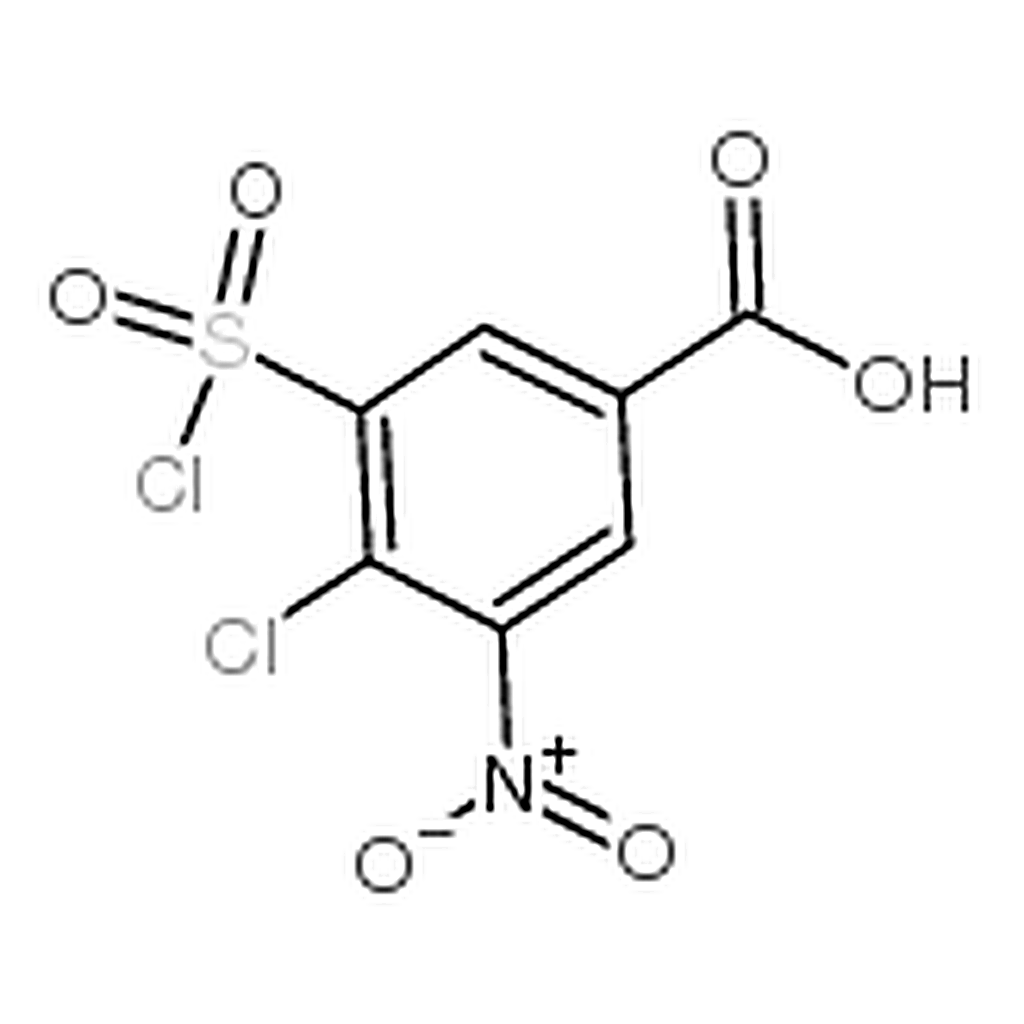 RHAWN 4-chloro-5-chlorosulphonyl-3-nitrobenzoicacid