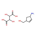 RHAWN ((1S,4R)-4-Aminocyclopent-2-en-1-yl)methanol(2S,3S)-2,3-dihydroxysuccinate