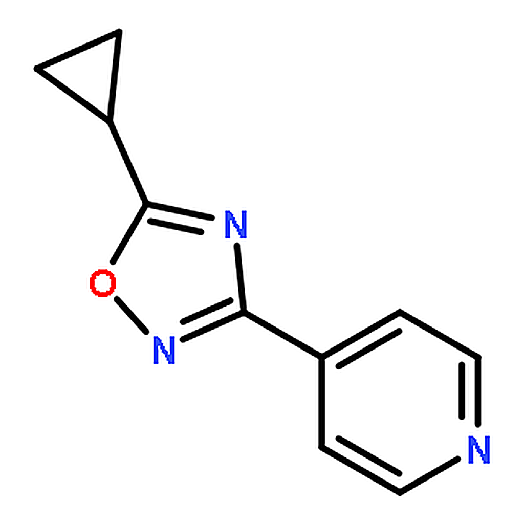 RHAWN 5-Cyclopropyl-3-(pyridin-4-yl)-1,2,4-oxadiazole