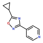 RHAWN 5-Cyclopropyl-3-(pyridin-4-yl)-1,2,4-oxadiazole