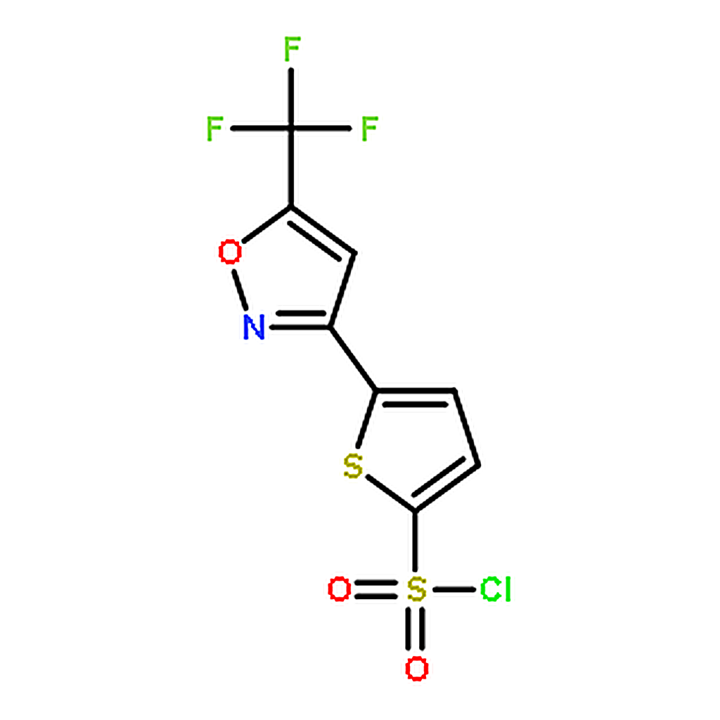 RHAWN 5-[5-(Trifluoromethyl)isoxazol-3-yl]thiophene-2-sulfonyl chloride