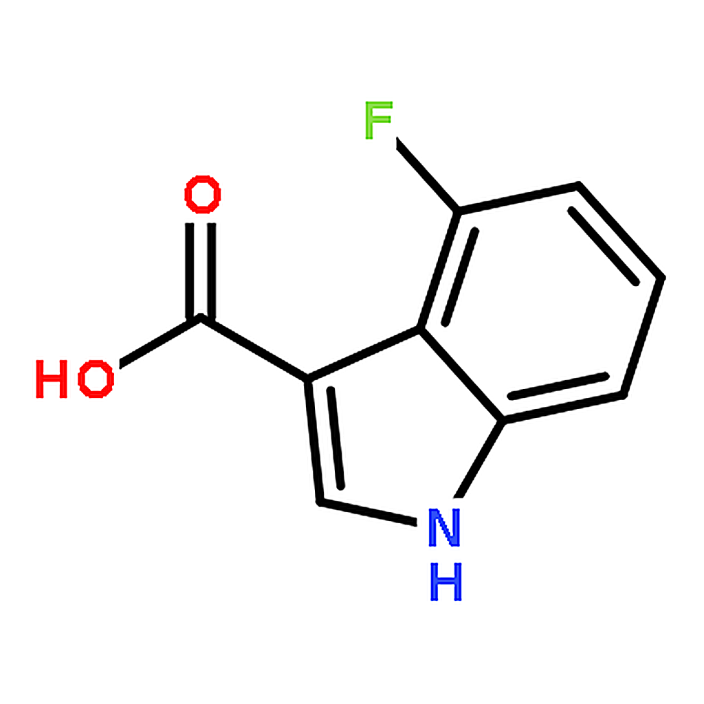 RHAWN 4-Fluoro-1H-indole-3-carboxylic acid