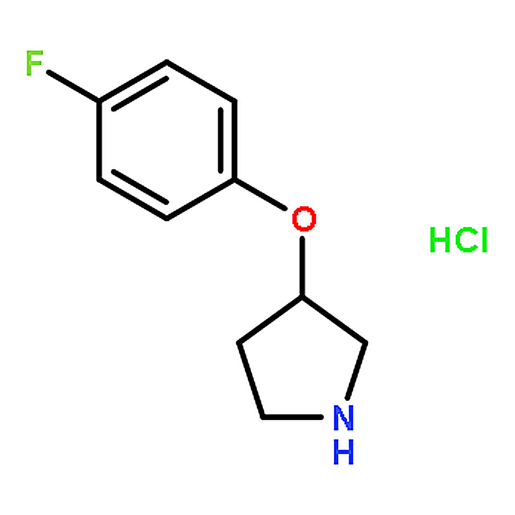 RHAWN 3-(4-Fluorophenoxy)pyrrolidine hydrochloride