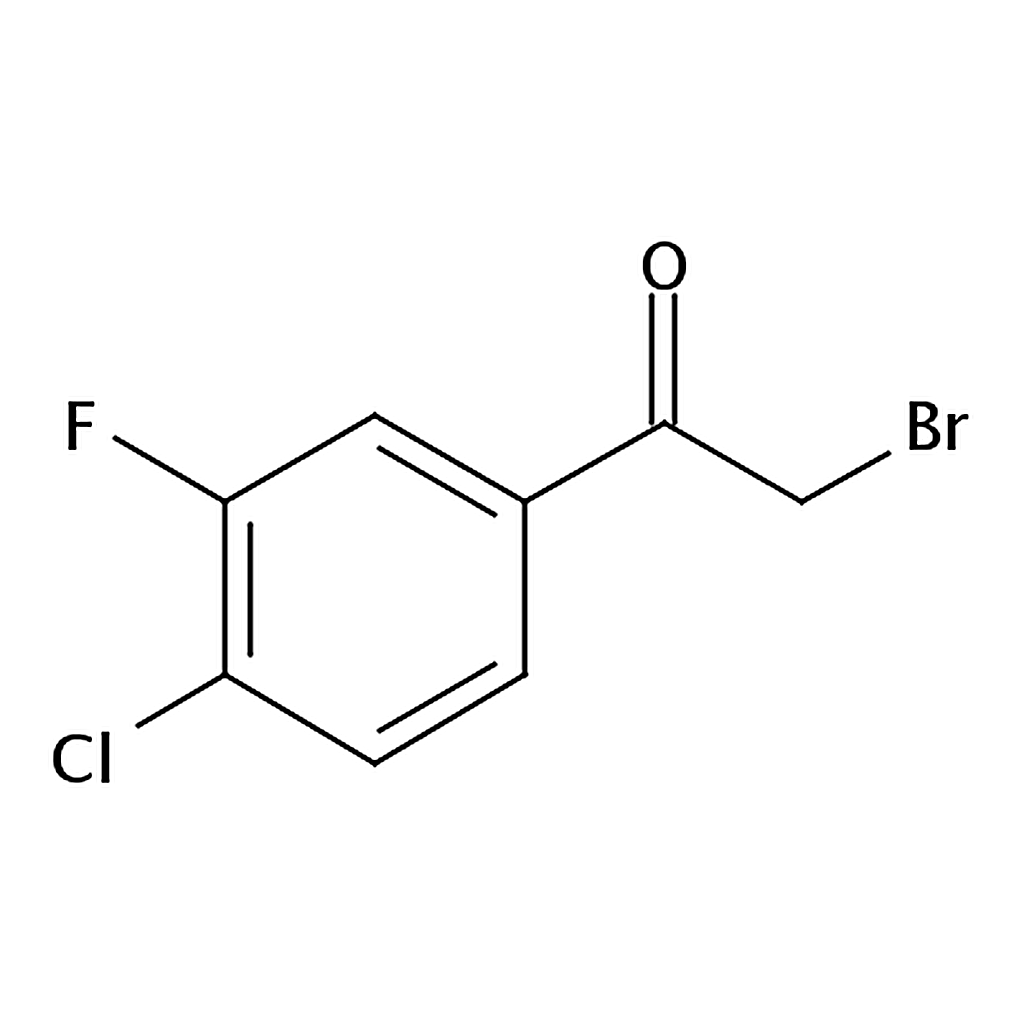 RHAWN 2-Bromo-1-(4-chloro-3-fluorophenyl)ethanone