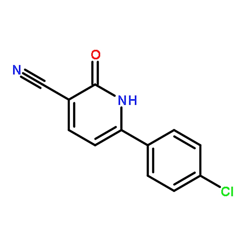 RHAWN 6-(4-Chlorophenyl)-2-oxo-1,2-dihydropyridine-3-carbonitrile