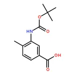 RHAWN 3-((tert-Butoxycarbonyl)amino)-4-methylbenzoic acid