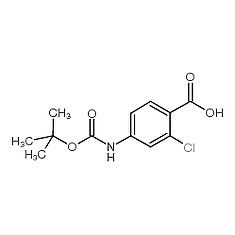 RHAWN 4-((tert-Butoxycarbonyl)amino)-2-chlorobenzoic acid