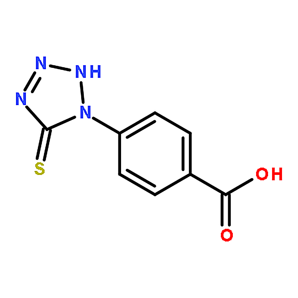 RHAWN 1-(4-Carboxyphenyl)-5-mercapto-1<i>H</i>-tetrazole