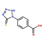 RHAWN 1-(4-Carboxyphenyl)-5-mercapto-1<i>H</i>-tetrazole