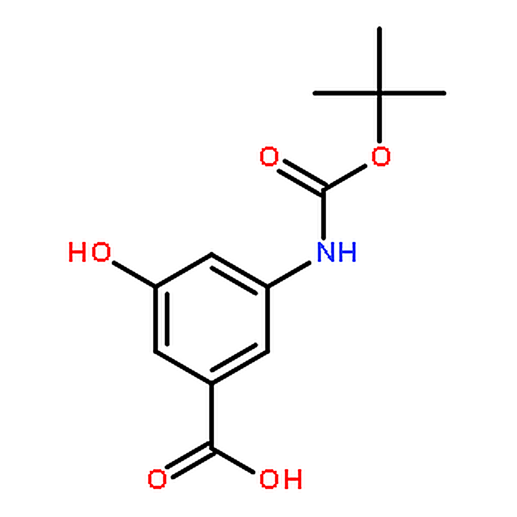 RHAWN 3-(N-Boc-Amino)-5-hydroxybenzoic Acid