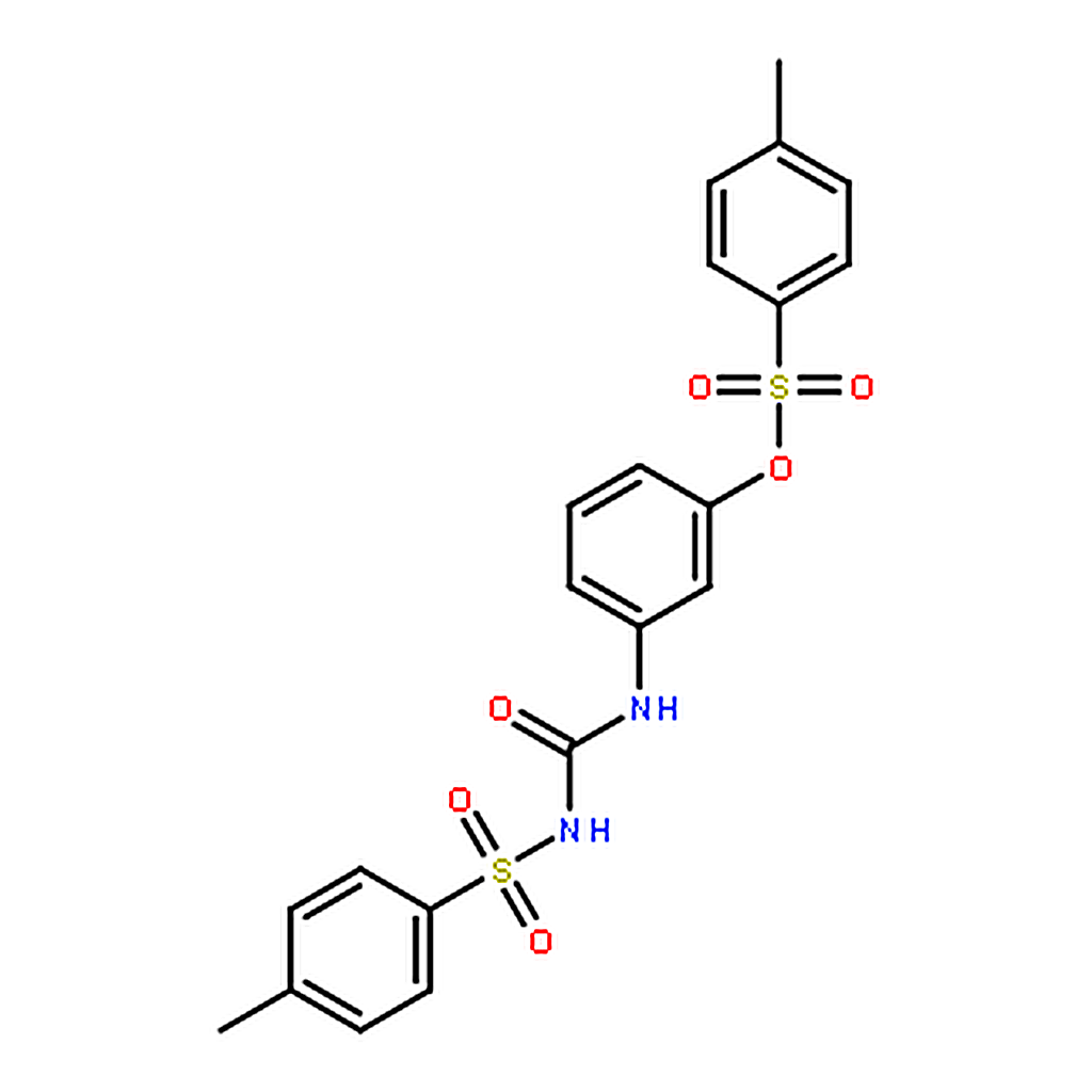 RHAWN Benzenesulfonamide，4-methyl-N-[[[3-[[(4-methylphenyl)sulfonyl]oxy]phenyl]amino]carbonyl]-
