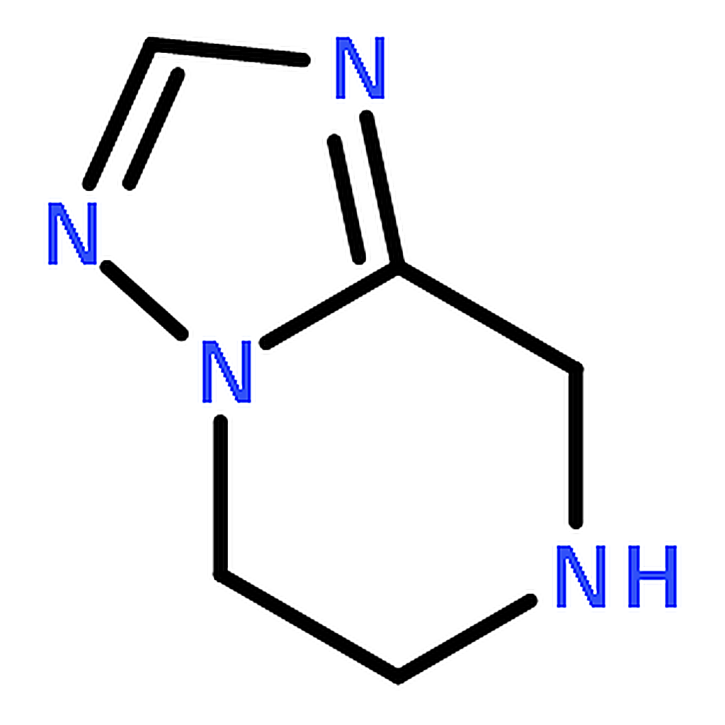 RHAWN 5，6，7，8-Tetrahydro[1，2，4]triazolo[1，5-a]pyrazine